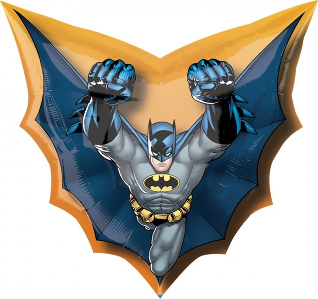 Batman Cape Supershape Mylar Balloon